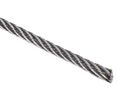 Wire Rope, Stainless Steel, 4mm x 75m, Silver